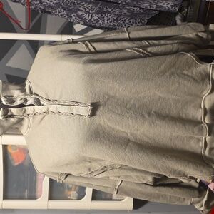 This Item Is The Free People We The Free Camden Harley Sweatshirt - Lt. Green